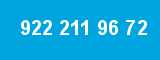 922 211 96 72 922 211 96 72